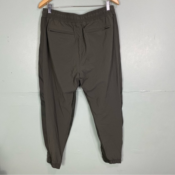 Athleta Brooklyn Textured Pant Green Sz 14 Jogger 566689 - Picture 5 of 6